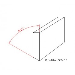 Rakelgummi 5000-25-5 Profil G2-60
