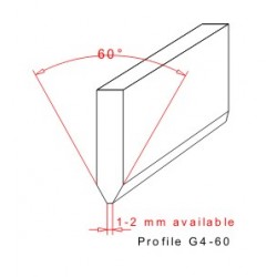 Rakelgummi 5000-25-5 Profil G4-60
